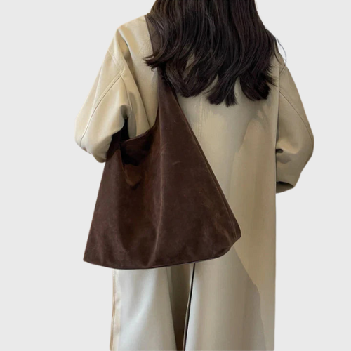 Amina | Sac suédine poches