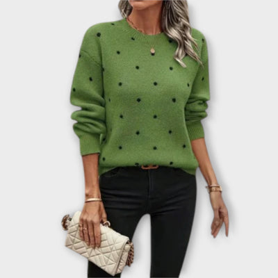 Ava | Pull-over à pois