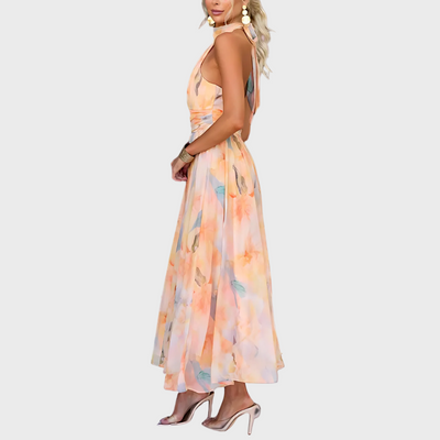 Naomi™ | Robe maxi aquarelle