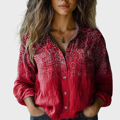 Femke™ - Blouse d'été élégante