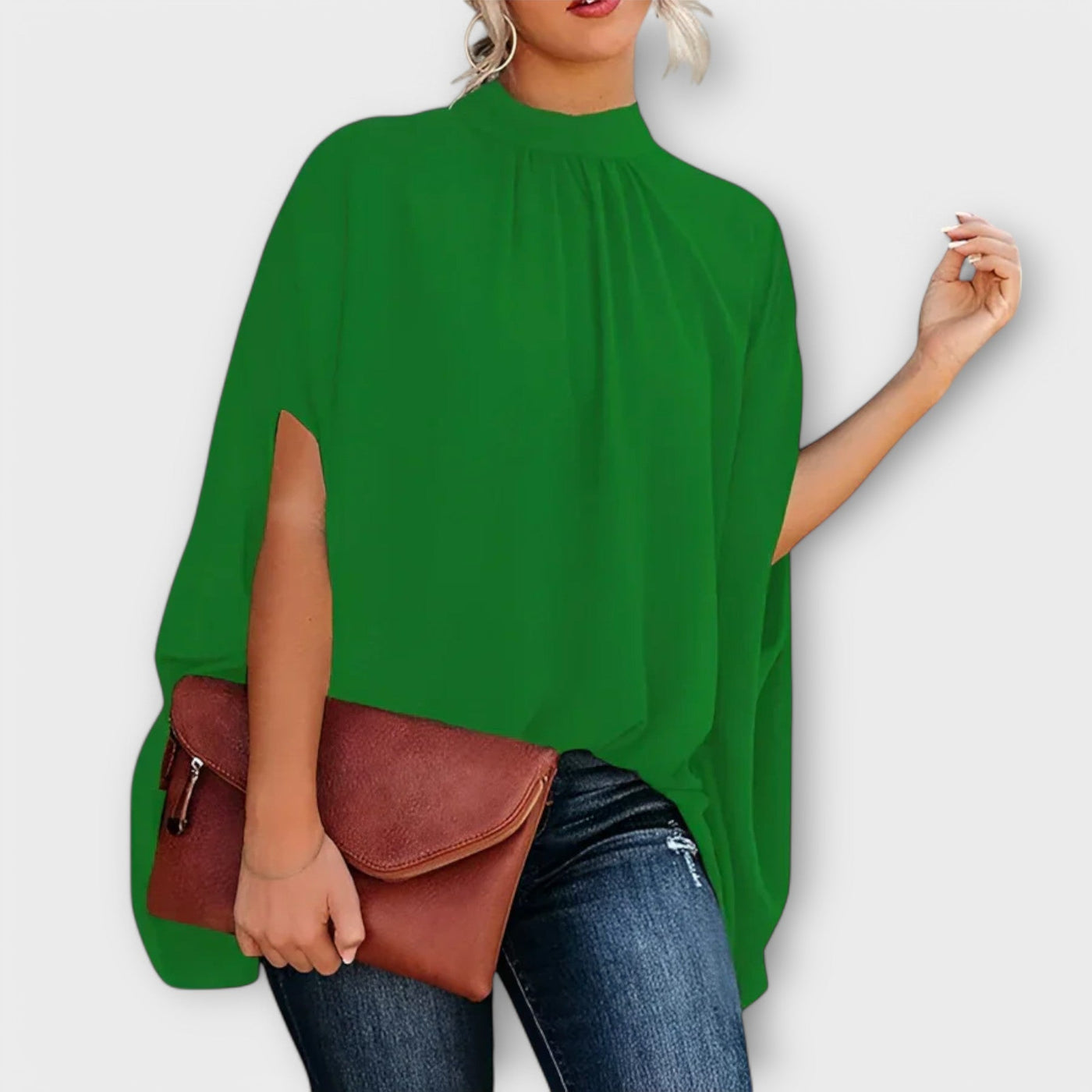 Jacqueline – Blouse de soirée polyvalente