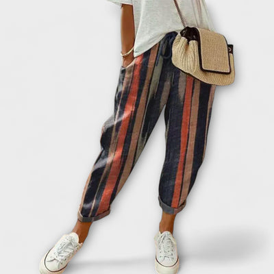 Burga | Pantalon coton lin