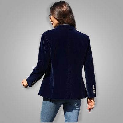 JULISSA | VESTE EN VELOURS ÉLÉGANTE