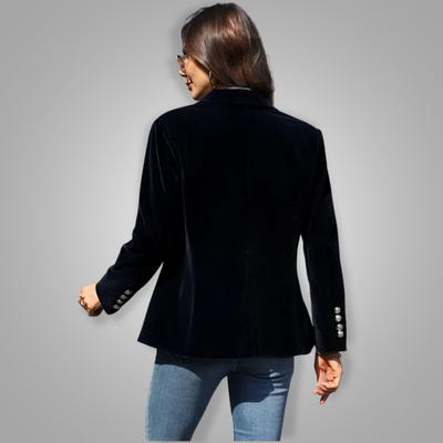 JULISSA | VESTE EN VELOURS ÉLÉGANTE