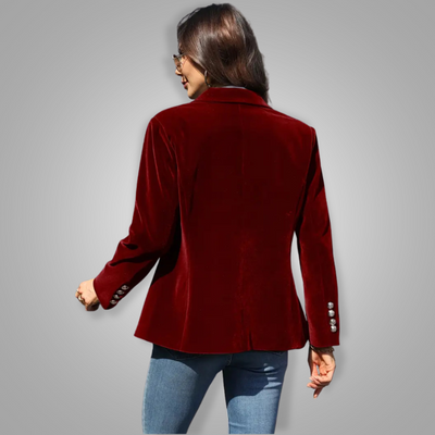 JULISSA | VESTE EN VELOURS ÉLÉGANTE