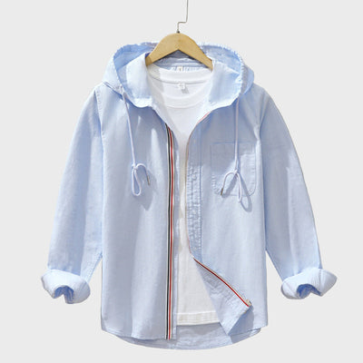 Casa | Hoodie Léger en Mélange de Lin