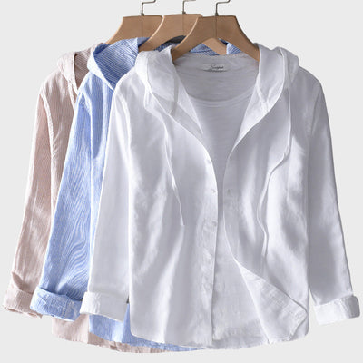 Elena | Chemise à capuche légère