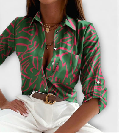 Blouse à col classique